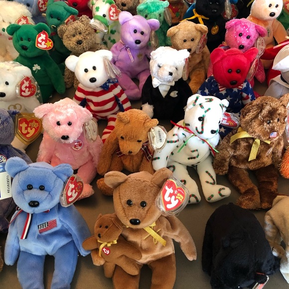 Beanie Baby Bear Collection 100 - Picture 4 of 11